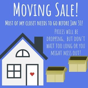 Moving Sale!